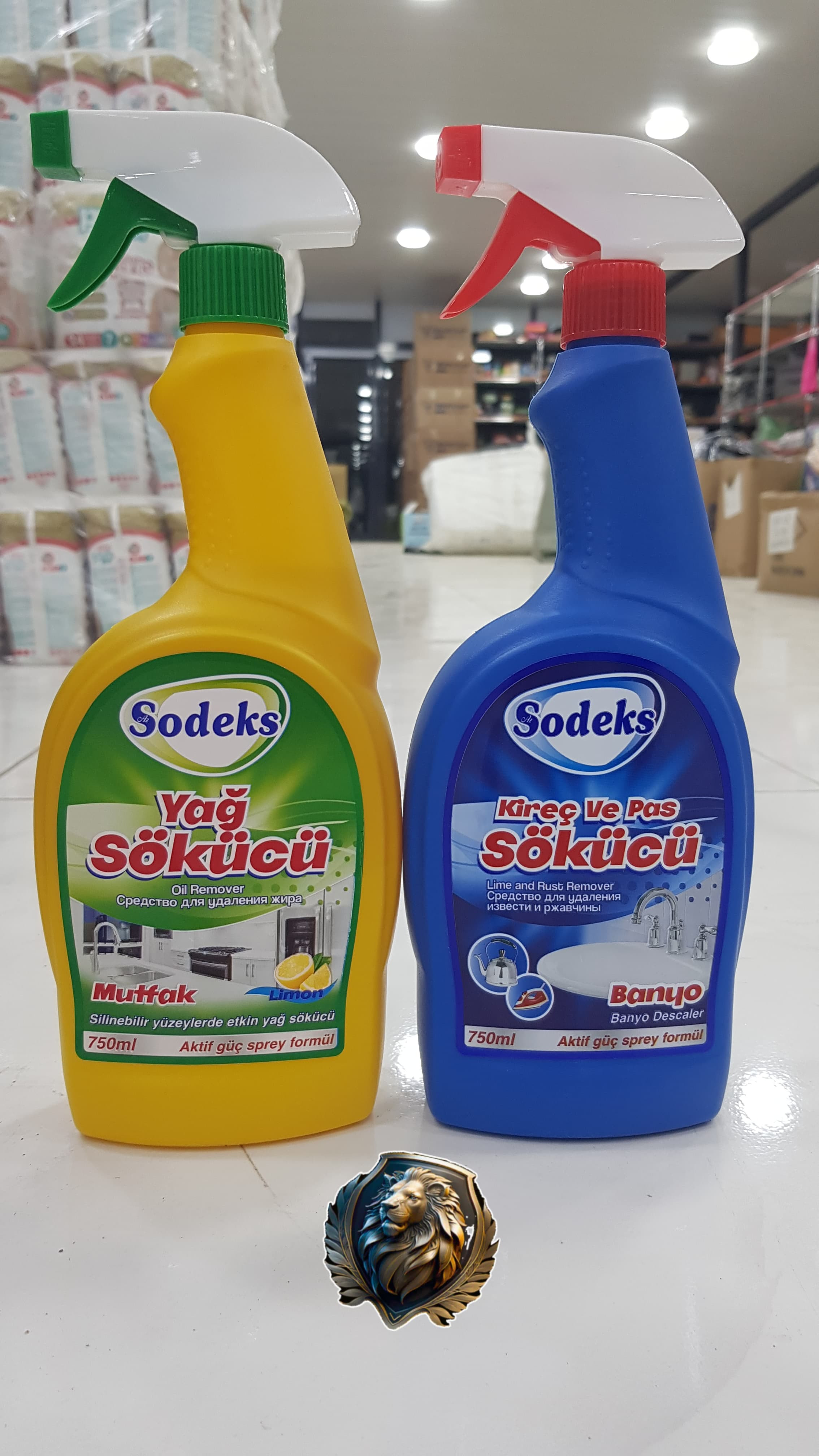 SODEKS yağ sökücü. 750ml A.S